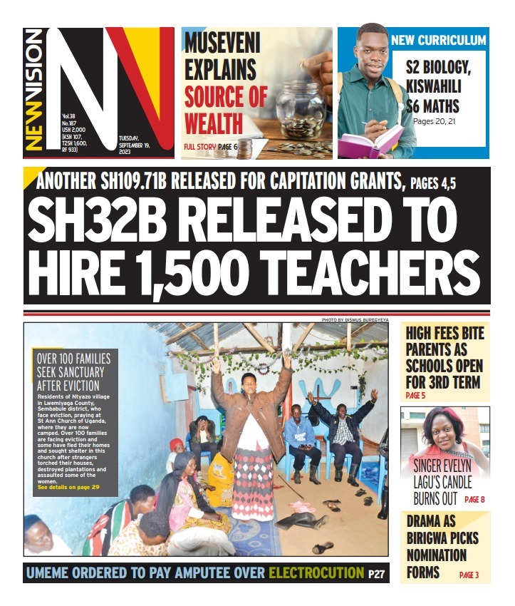 RadioPacisGulu's tweet photo. DAILY PRESS REVIEW |2-3PM
What's your biggest story from today's dailies as broadcast to you by #Felista &amp; #Shasha?
#RadioPacisAt19 
#PeaceOfChristForAll 
@FellyFelly12 @DailyMonitor @newvisionwire @lacor_hospital @ugcatholics https://t.co/UHcrGV8zwo