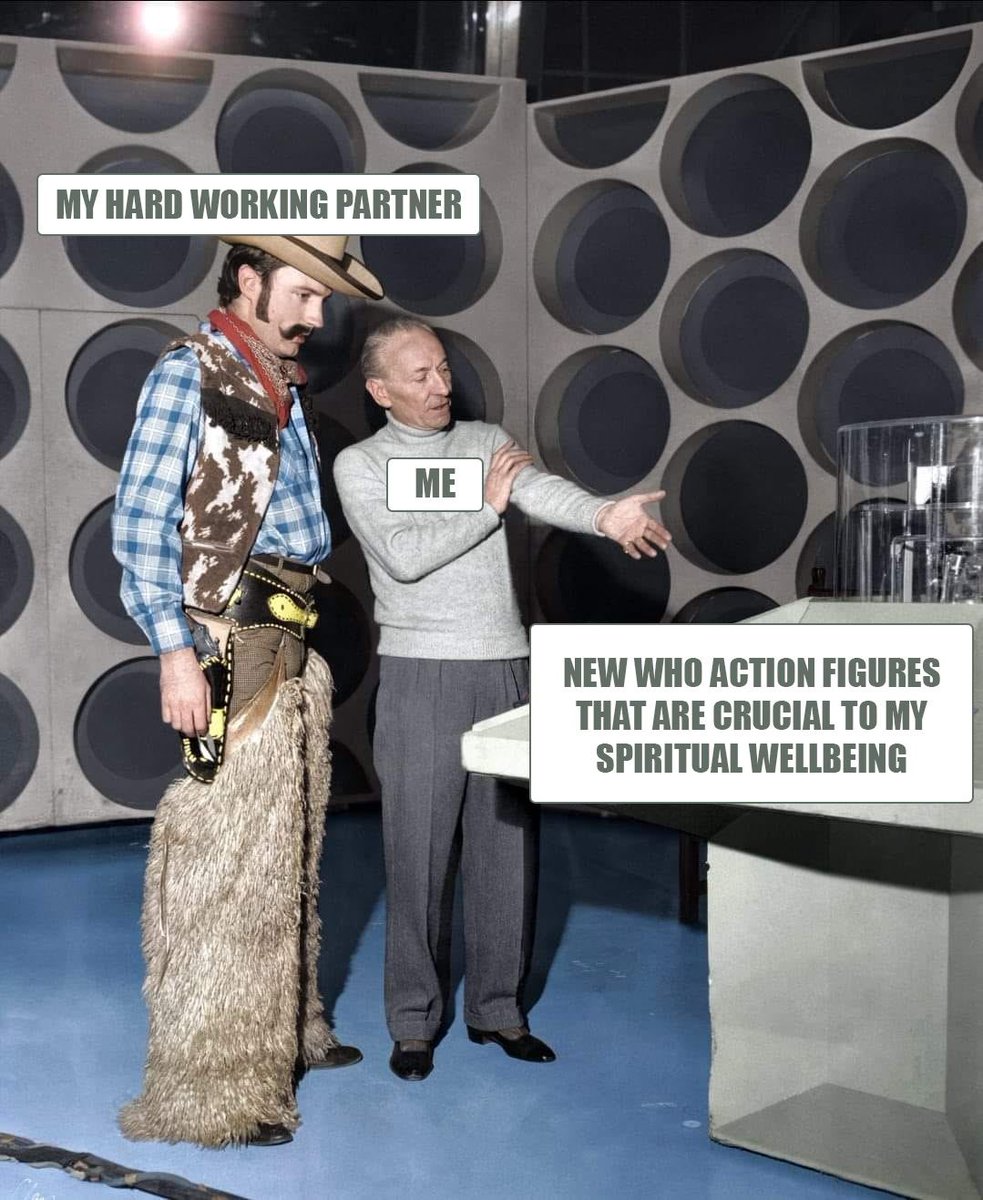 DirtyWHOers's tweet photo. Is anyone else doing the daily trip to B&amp;M right now?  
A lot of scalpers out this time 'round. Getting "farted" at by Ninjas is starting to feel personal. ￼ 
#doctorwho #whovian https://t.co/68bTwLIyDR
