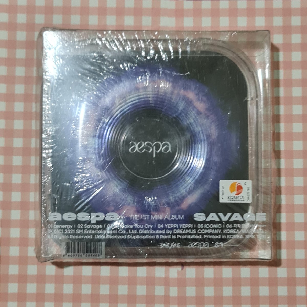 ncvayabskt's tweet photo. wts lfb aespa savage pos 
ONHAND SEALED
aespa SAVAGE album
P.O.S version

❌ no poster

issue: old stock, may ripped part yung seal niya but rest assured na hindi siya naunseal. 

- Can do shipping, sco, meet-up and drop off
- Accepts gcash, bpi, shopee pay and palawan pay https://t.co/jPtXSLuy5f