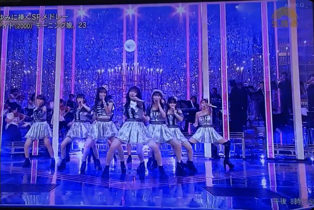 eks_aaa's tweet image. 25周年㊗️🎉
やっぱ今年は夏先生なんだなあ😕

名曲ばっか

#うたコン
#モーニング娘23