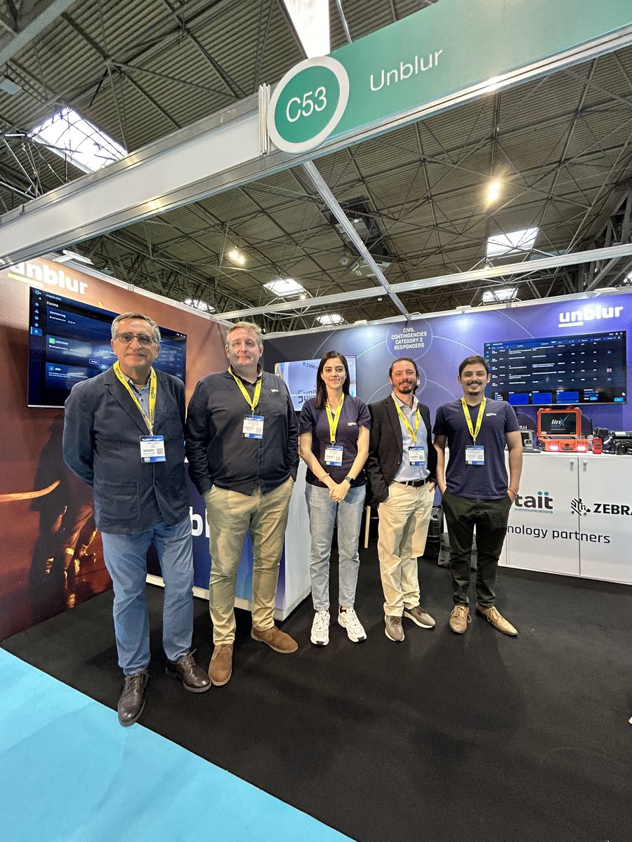 Unblurco's tweet photo. Unblur is at the The Emergency Tech Show 2023🔥😊

🔶HALL 4, STAND C53

Attend an IRIS Core DEMO session and discover the functionality of the first intelligent system, which brings real-time situational awareness to every stage of an incident. https://t.co/h1YJ9PeaSl
