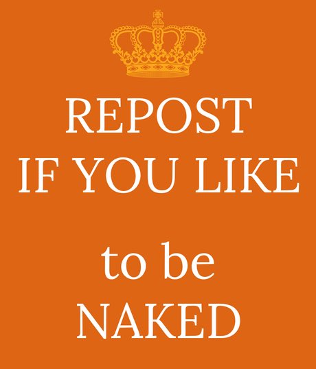 What's sexier than being fully naked indoor or even outdoor! 😈🥵

Everybody, REPOST if you agree and show your naked bodies ❤️.