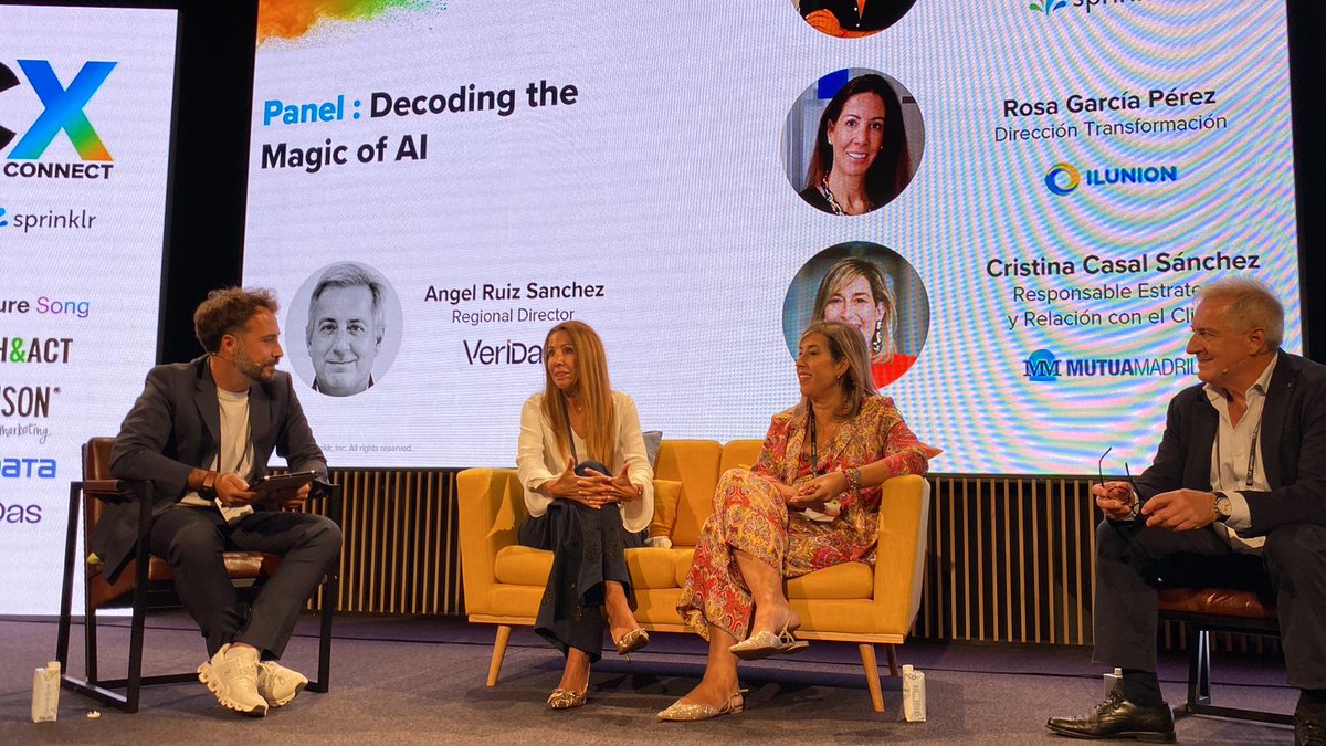 👩‍🏫 Rosa García: "La solución de biometría de voz permite reducir el tiempo dedicado a la autenticación del llamante, favoreciendo la accesibilidad y la agilidad de cada llamada." #CXConnect