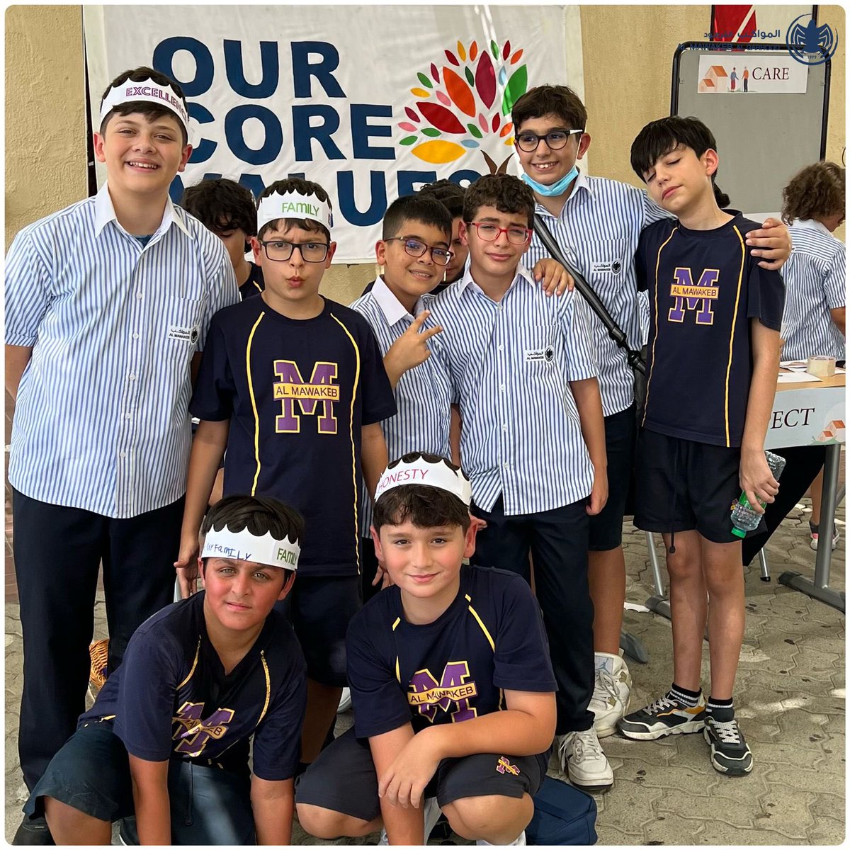 Mawakeb_Garhoud's tweet image. Inspiring change &amp;amp; growing our community, one core value at a time! Our sts-led forum &amp;amp; presentations introduce our school&apos;s core values to everyone, especially the new members of the AMG family. Together, we&apos;re shaping a brighter future! 💪 #CoreValuesInAction #StudentLeaders