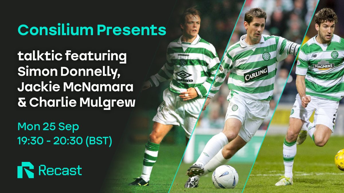 Celtic are back in #UCL action tonight! 🏆 You can watch 3 Hoops Legends in conversation with @natashameikle live on Recast! ☘️ Link 👉 bit.ly/3ZllFpN Sign up now and get 25 FREE cast credits 🪙 Fill in your data profile for an additional 50 FREE cast credits 🪙