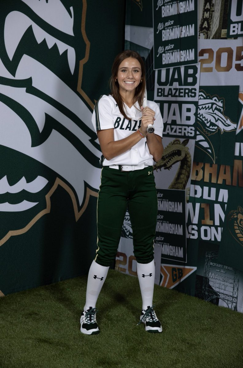 LaneyBridges25's tweet photo. I had such a great time and experience at @UAB_SB on my visit this past weekend! Thank you coach @AJDaugherty1 @SallieB34 and @HansonMolls2 for having me!
@UnityBridger 
@GryphonSoftball 
@Go_Gryphons https://t.co/fY0kmgBehJ
