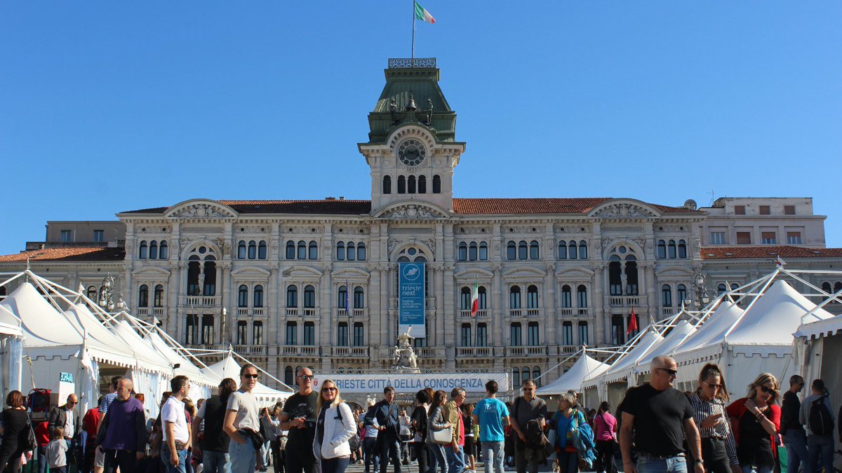 Trieste Conoscenza (@tsconoscenza) on Twitter photo 📣 Dal 22 al 24 settembre ritorna <a href="/TriesteNext/">Trieste Next</a>, il festival della ricerca scientifica
Più di 300 grandi ospiti dall’Italia e dal mondo, spazi espositivi, attività per le scuole e il nuovo premio letterario "Science Book of the Year"
Scopri il programma: triestenext.it 📣 Dal 22 al 24 settembre ritorna <a href="/TriesteNext/">Trieste Next</a>, il festival della ricerca scientifica
Più di 300 grandi ospiti dall’Italia e dal mondo, spazi espositivi, attività per le scuole e il nuovo premio letterario "Science Book of the Year"
Scopri il programma: triestenext.it