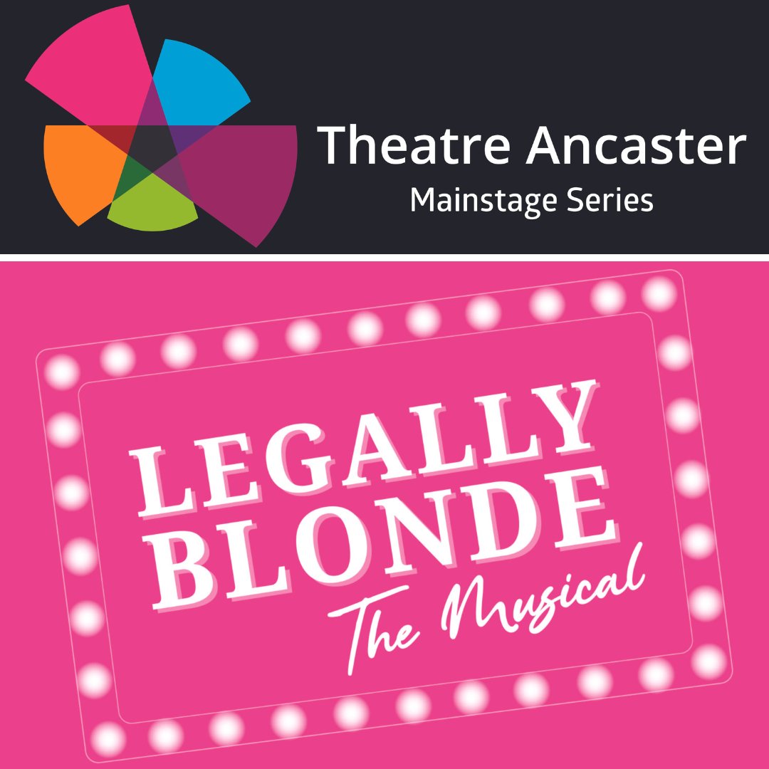 Our 2023-24 season kicks off with Legally Blonde The Musical!
A fabulously fun musical based on the adored movie that follows the transformation of Elle Woods as she tackles stereotypes &amp; scandal in pursuit of her dreams. 
 🗓️Nov 10-26
📍 <a href="/AncArtsCentre/">Ancaster Memorial Arts Centre</a> 
🎟️theatreancaster.com/shows/legally-…