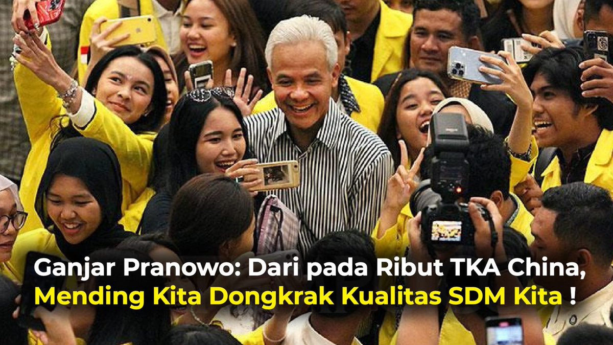 maurananda2's tweet photo. Bakal jadi hal positif nih, keberadaan tenaga asing bisa jadi media tukar informasi buat SDM Indonesia
#TenagaSDMIndonesia https://t.co/28HWch6bFg