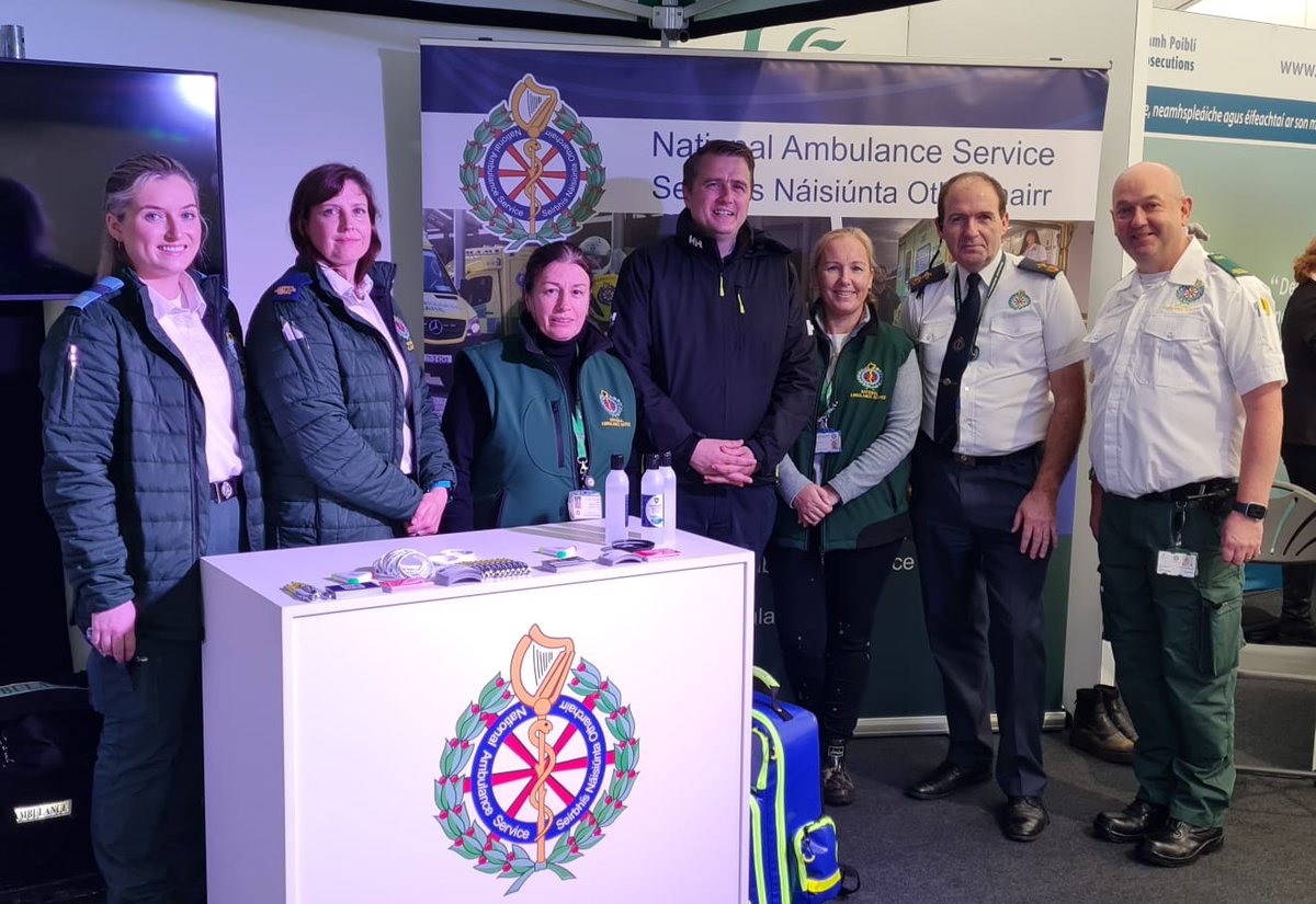 Interested in a career with the National Ambulance Service?

We have paramedics, Emergency Medical Controllers and Intermediate Care Operatives at our stand at #Ploughing2023 to talk to you about the wide range of options available to you.

➡️Block 4   
➡️Row 22   
➡️Stand 351