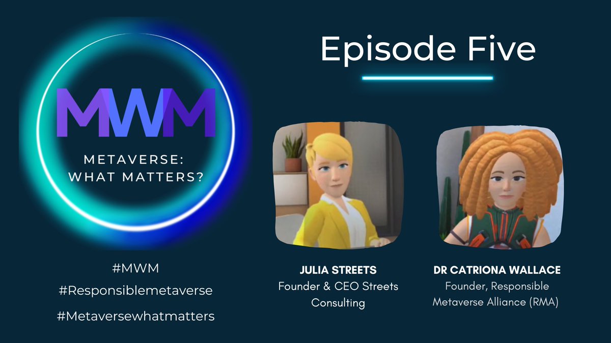How do the physical, digital and #virtualworlds all interoperate, and how can they work together in the best interests of humanity? We explore how these worlds coexist, as well as the challenges and opportunities they present in Ep 5 of #MWM. #Metaverse

youtube.com/watch?v=YS3Ucz…