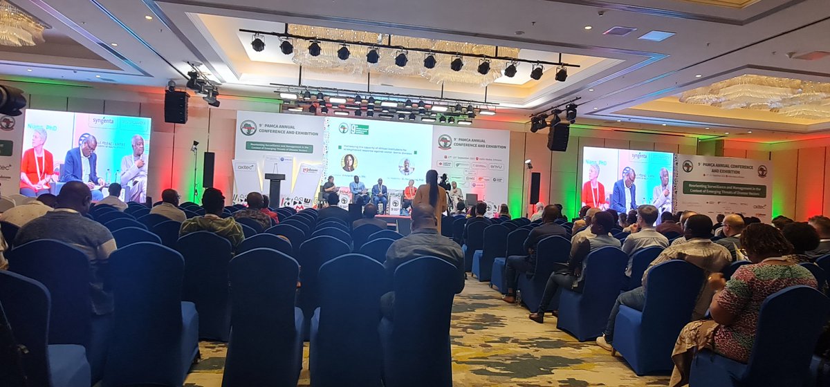 A powerful panel discussion on the theme "Harnessing the capacity of Africa institutions for strengthened response against vector- borne diseases" has kicked in off with Emma Orefuwa as the moderator and El Hadji Amadou Niang as Co-moderator.
#PAMCA2023 #Addis