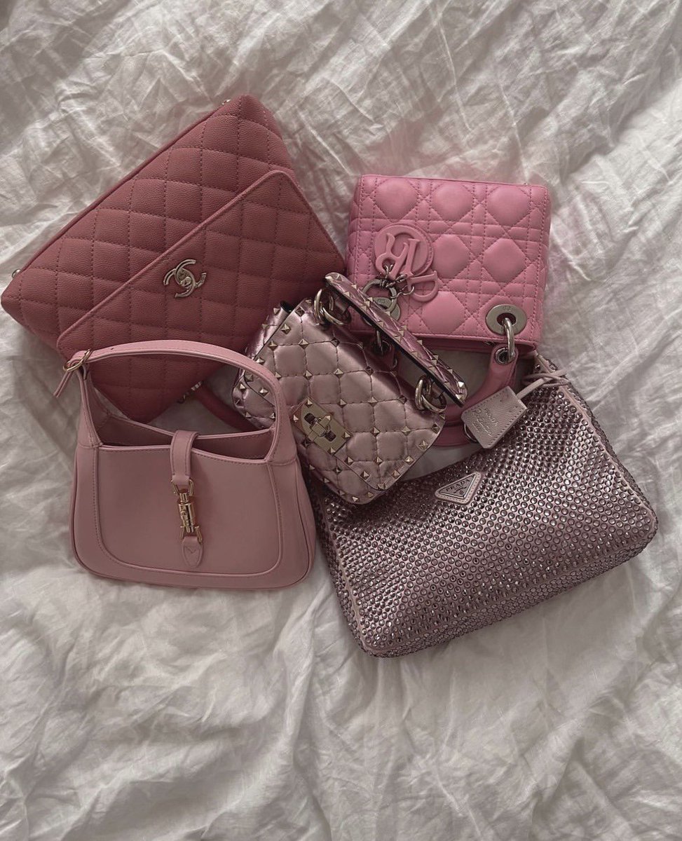 Pink bags