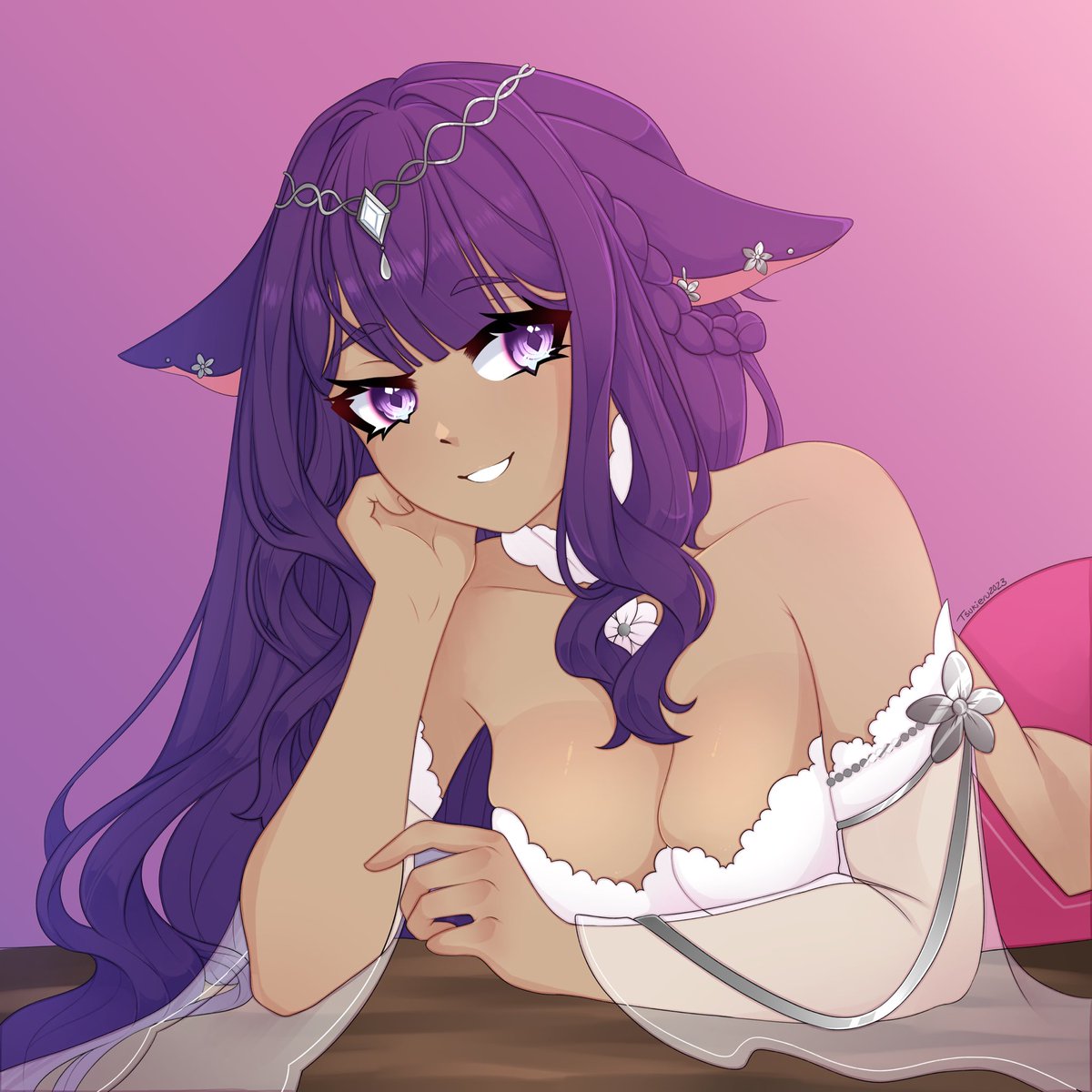 ∙∘☽ |  EC Illustration Commission | ☾∘∙

╭  →  Client: ❝ #ladysorovia ❞ 
┊｡ﾟ☆: *
╰ → Thank you so much for commissioning me!  / / ｡ﾟ☆

───  ⋅ ∙ ∘ ☽ ༓ ☾ ∘ ⋅ ⋅  ───