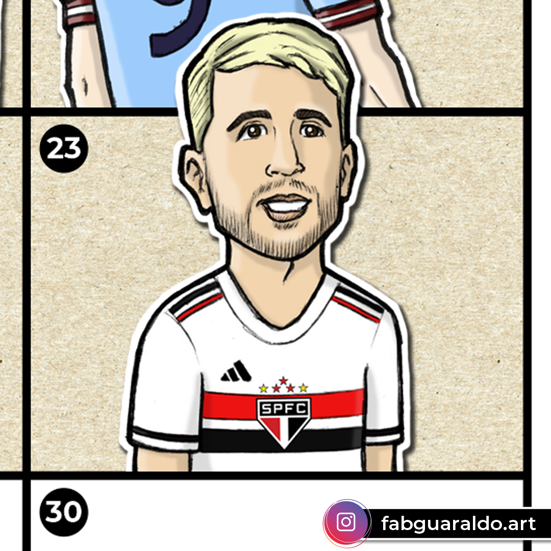 fabguaraldo's tweet photo. Day 266/365: Jonathan Calleri
#365DaysOfDrawings2023 #challenge #desafio #art #arte #drawing #desenho #sketch #artwork #dibujo #illustration #ilustração #digitaldrawing #desenhodigital #digitalart #sport #esporte #saturday #jonathancalleri #football #soccer #argentina #spfc https://t.co/GkCIz0jcyz