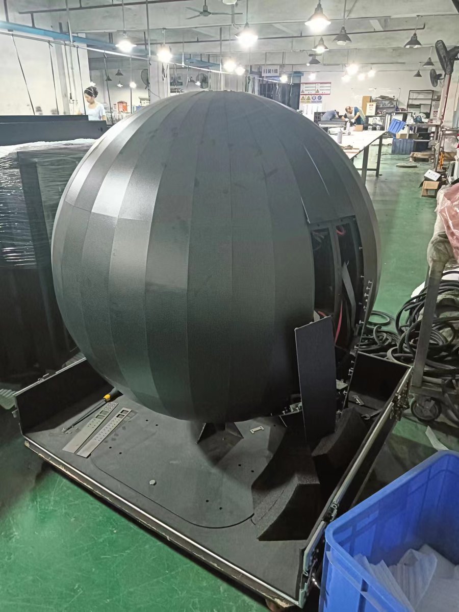 Mtjq_Kiki's tweet image. 🤩 Spherical LED sheet metal cabinet, All cabinets can be customized.💡 Bring your ideas to us and we can help you turn them into an actual product. 
📞 Wechat : +86 18128011098
📧 E-mail : sales010@gdmtjq.com
#led_screen #led_display #led_cabinet #LED_box #led_lingt #led_display