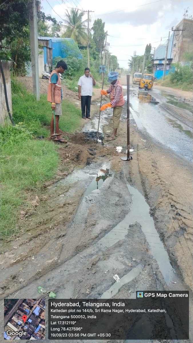 AEWARD59's tweet photo. @WHITEHO34185961 @KTRoffice @KTRBRS @DC_RajendraNgr @DCRajendraNaga1 @GHMCOnline The work is completed. https://t.co/gdRmMEAXea