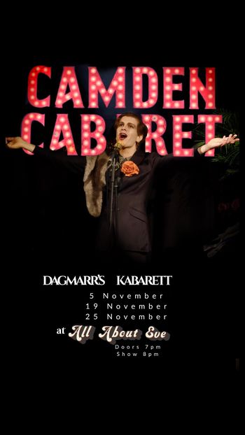 CabaretCamden's tweet photo. FRID 22 SEP & SAT 23 SEP
https://t.co/kAs8Jet4KG
Compelling #camden #cabaret #perfomers
LOUI VON DINI #dragking+ LORETTA VON DINI #burlesque LAURA HOOPS #hulahooper + EVA CARROLL + @hershdagmarr MIMZY LE FLEUR + LEA SARIC #singer + MAPLE ZUO #comedian https://t.co/dvE5s2dx3N
