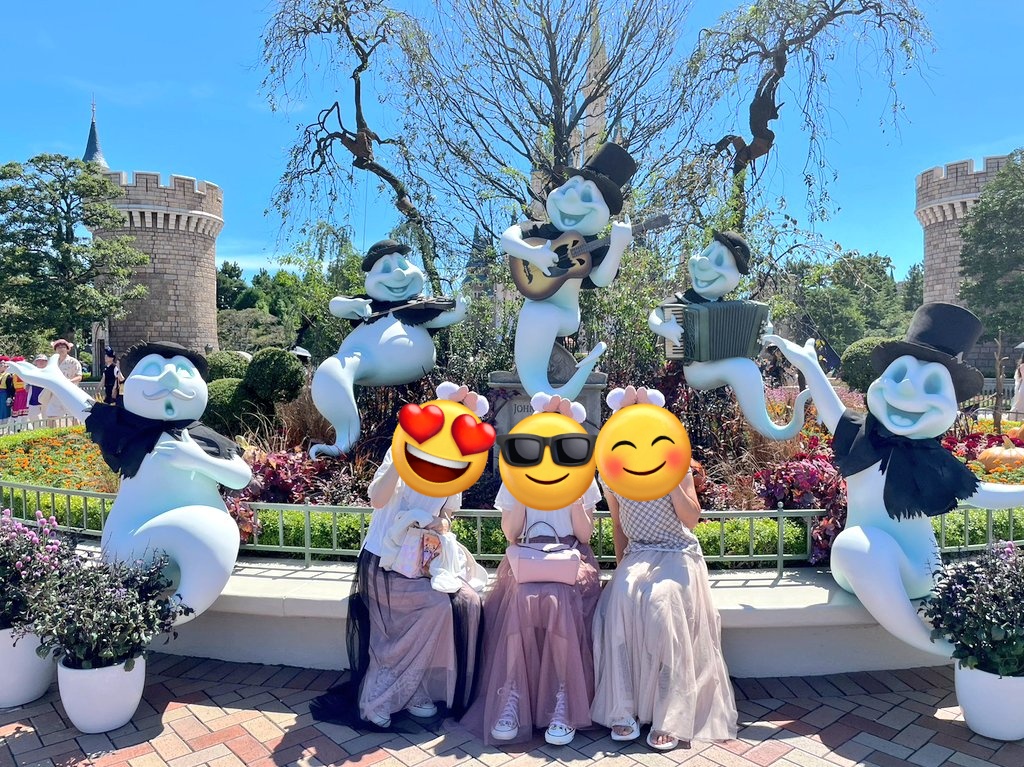 yukamicmin's tweet image. 楽し過ぎたハロウィン♡
食べて笑ってあっとゆー間な一日♡
もぐもぐも制覇♡このカメラ可愛くて楽しい！