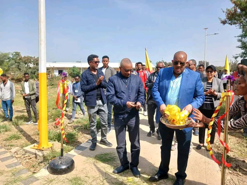 ProfKindeya's tweet photo. Today @reda_getachew have inaugurated a center for disabled war veterans at #Mekelle! We thank everyone that helped to make this happen! #Tigray Eternal glory! ዘለኣለማዊ ኽብሪ ንጀጋኑና። https://t.co/Tg6MjCE3j7