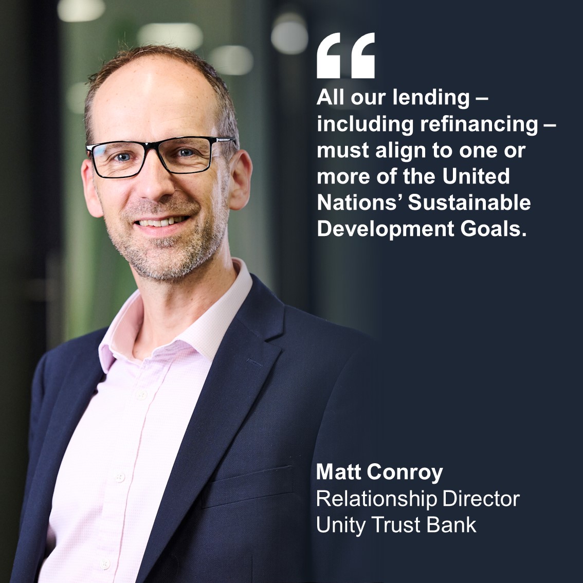 Do you have unanswered questions about refinancing - what is it for? What can it help your business to achieve? And what refinancing packages can Unity Trust Bank provide? 🤔

Regional Director, Matt Conroy, shares his thoughts on what to consider 👉🏾  bit.ly/3PEpgvN