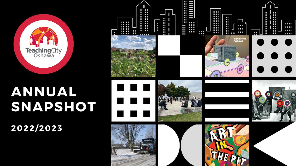 City of Oshawa (@oshawacity) on Twitter photo TeachingCity Oshawa’s Annual Snapshot for 2022-2023 is now available! Check out what staff, faculty and students have been collaborating on at oshawa.ca/teachingcity
<a href="/durhamcollege/">Durham College</a> <a href="/ontariotech_u/">Ontario Tech University</a> <a href="/TrentUDurham/">Trent University Durham GTA</a> <a href="/uoftengineering/">University of Toronto Engineering</a>
#OshTeachingCity TeachingCity Oshawa’s Annual Snapshot for 2022-2023 is now available! Check out what staff, faculty and students have been collaborating on at oshawa.ca/teachingcity
<a href="/durhamcollege/">Durham College</a> <a href="/ontariotech_u/">Ontario Tech University</a> <a href="/TrentUDurham/">Trent University Durham GTA</a> <a href="/uoftengineering/">University of Toronto Engineering</a>
#OshTeachingCity