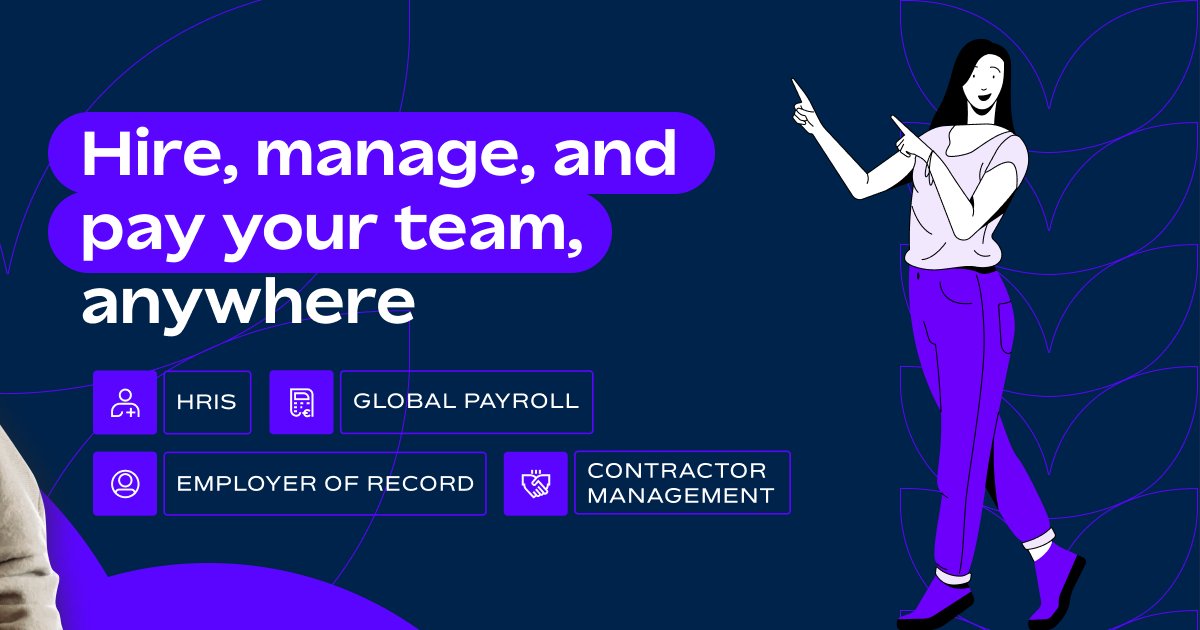 remote's tweet image. Say goodbye to manual HR processes and hello to a streamlined system! 👋

Today, we’re unlocking a unified, global-first approach to HR for every business with the launch of our Global HR Platform. 🌐

✨ HRIS
💼 EOR
🧑‍💻 Contractor Management
💸 Global Payroll
💜 Remote API