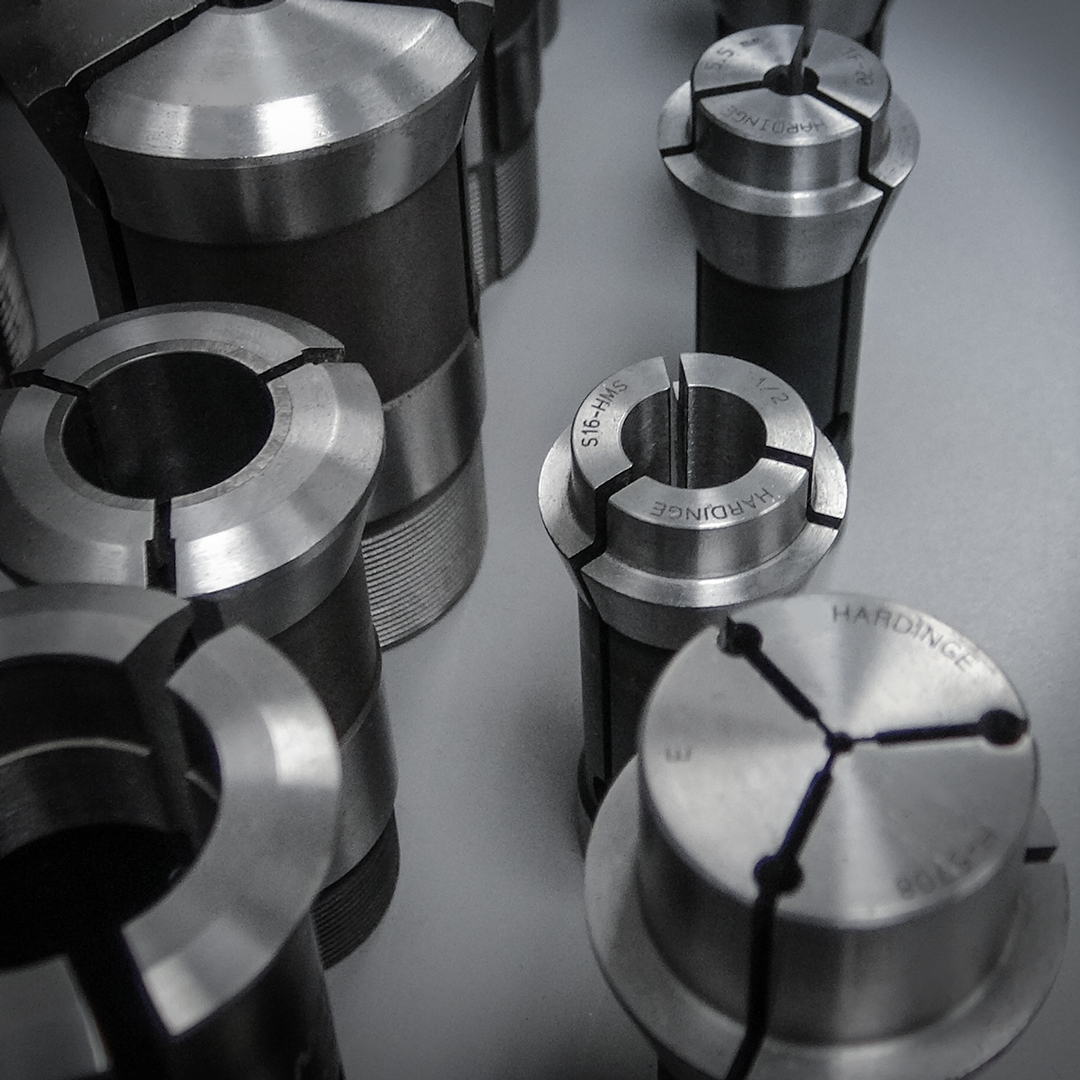 HardingeInc's tweet image. Do you have a unique workholding application? Let Hardinge custom manufacture a device to grip it precisely! Dial 833-COLLETS or email us at orders@hardinge.com to get started today! #Manufacturing #CustomManufacturing #SwissStyleCollets