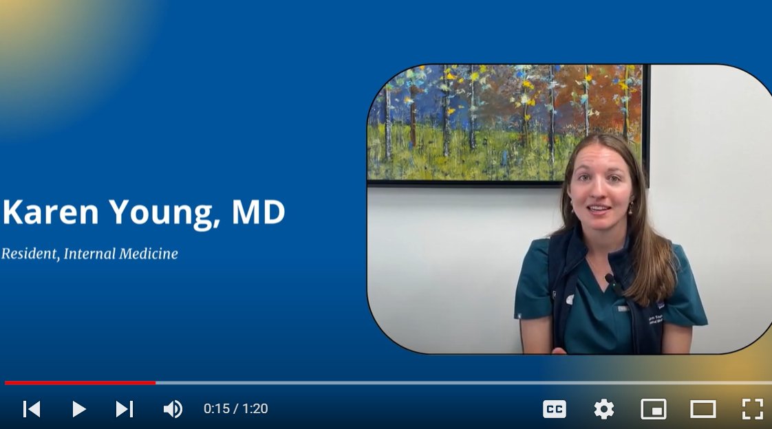 2023 Women in Medicine Month: Admiration Internal medicine resident Dr. Karen Young shares what characteristics she admires in the women she works with in medicine. #WomeninMedicine @IMResidencyDuke duke.is/8/cam4
