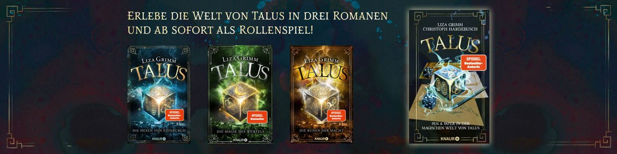 Wenn eine Streamerin ein Pen &amp; Paper-Regelwerk veröffentlicht, ist eine Webseite mit passenden Overlays &amp; Illustrationen, die jeder verwenden darf, eigentlich ein echt logischer Schritt, aber ... 

Vielleicht seid ihr ja trotzdem überrascht? 👀

taluspnp.de