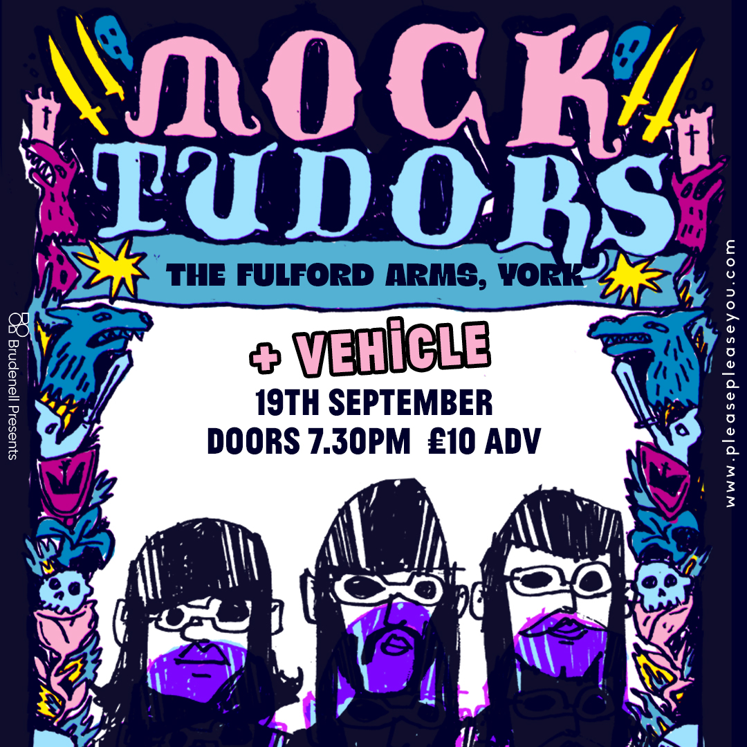 In The @fulfordarmsyork tonight! Vehicle - 20:30 @mocktudors - 21:30 Both bands rule. £10adv >> seetickets.com/event/mock-tud…