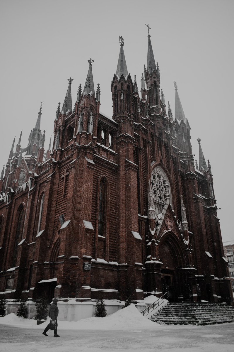 Cathedral of the Immaculate Conception, Moscow, Russia 🇷🇺