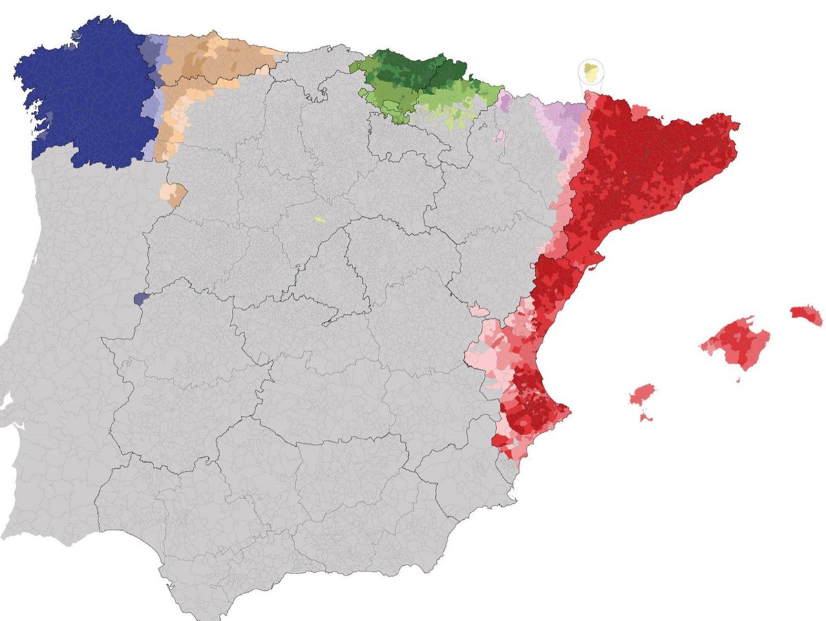 Día histórico en España: por fin todas las lenguas españolas (y no solo la más extendida) podrán utilizarse en el Congreso. Cada diputad@ podrá decidir qué lengua utilizar en su intervención, como en 🇨🇭🇧🇪🇨🇦🇫🇮...