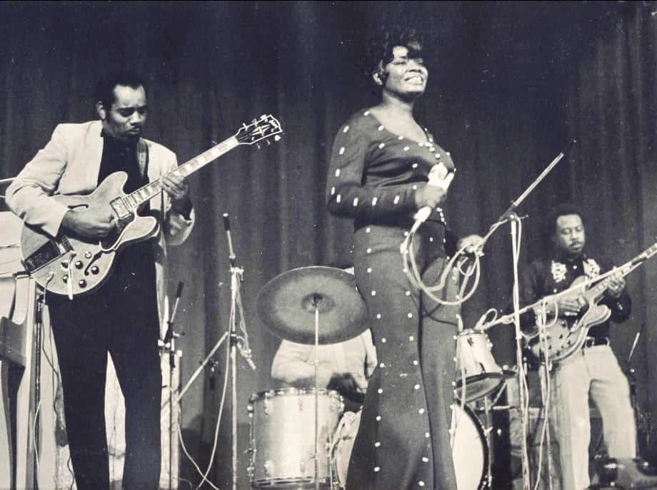 Louis Myers, Koko Taylor, and Jimmy Rogers. @evannicolebell (Photo by Andre Hobus)