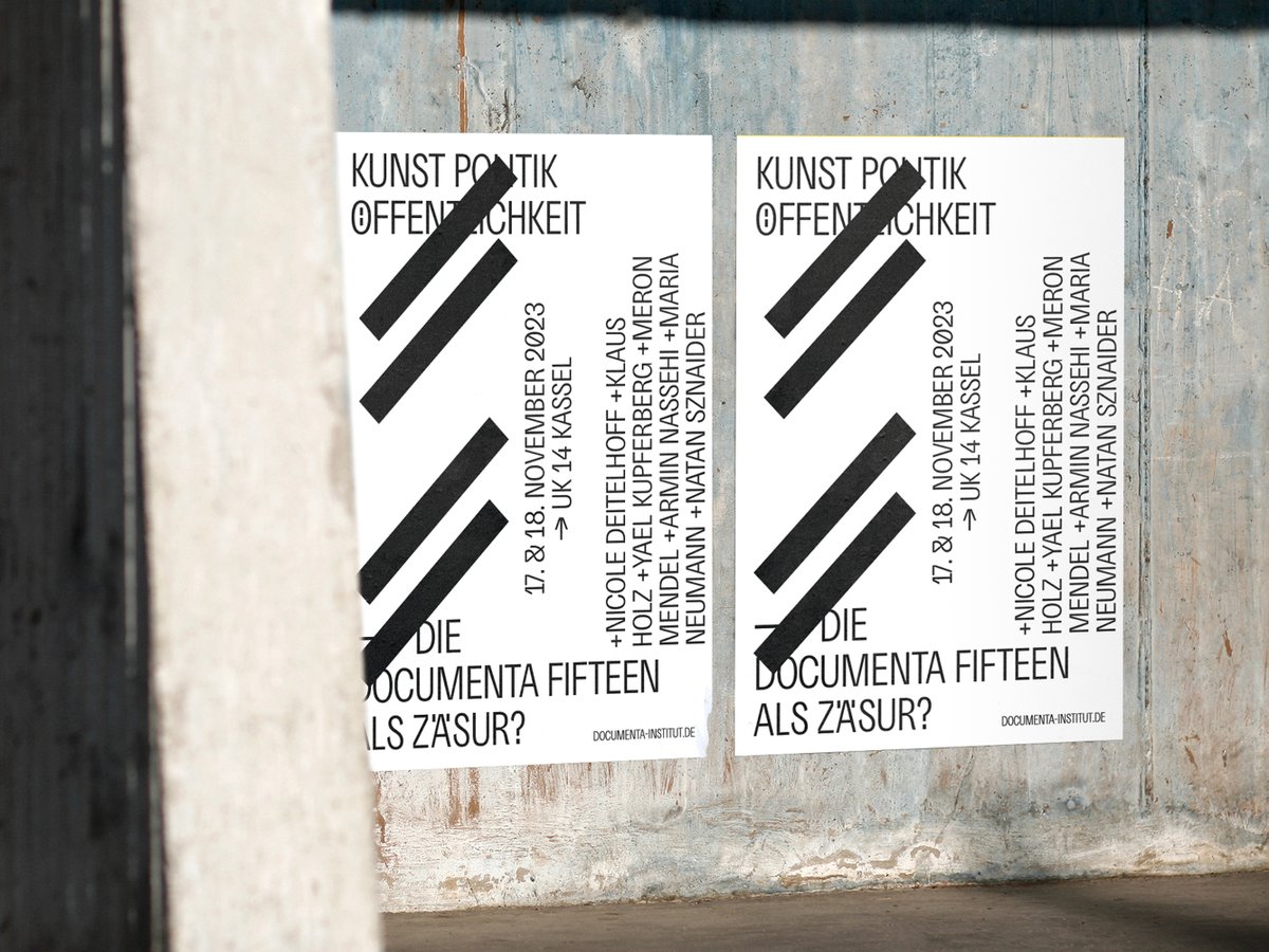 Symposium: ­„Die documenta fifteen als Zäsur? Kunst, Politik, Öffentlichkeit“  

🗓️17. - 18. November
🏠UK14, Untere Karlsstraße 14, 34117 Kassel  
Weitere Informationen unter:
documenta-institut.de/artikel/die-do…