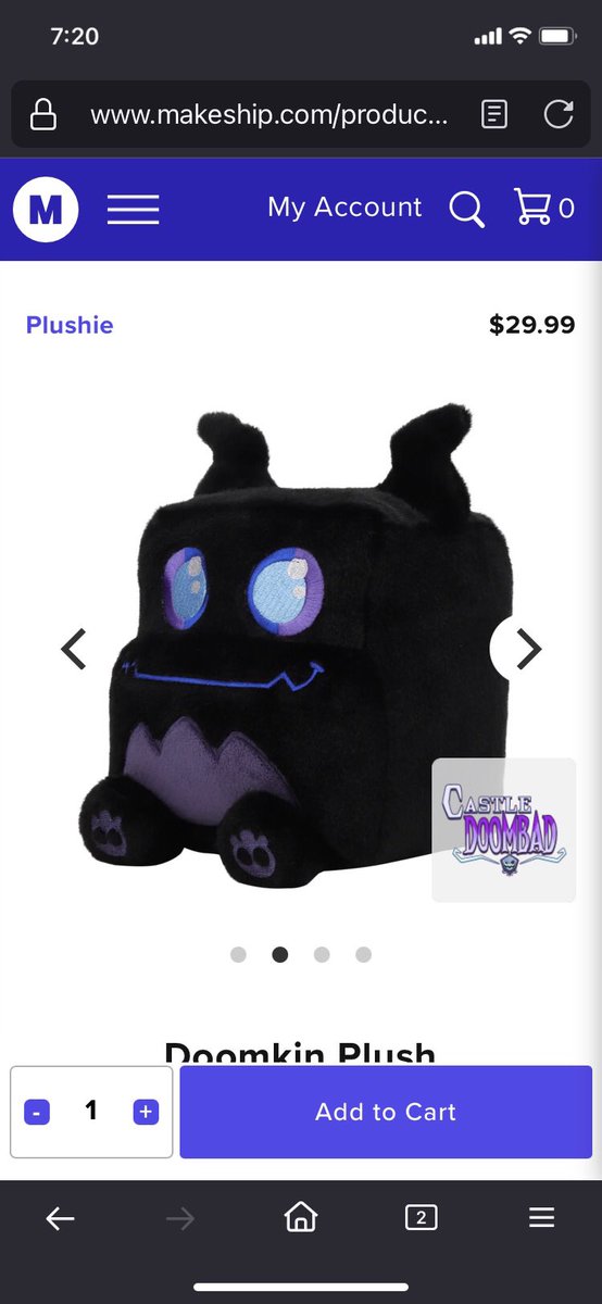 DaryoSharlah's tweet photo. https://t.co/8Q82OGLgFF We’ve got 3 days left to presell 90 of these #cute #babies or they dont get made, so please share this to your circle and pick one (or 3) up if you can!! @grumpyface will love you forever! #grumpyface #castledoombad #doomkin #minion #plush #plushie #demon https://t.co/i3O6FcUUdV