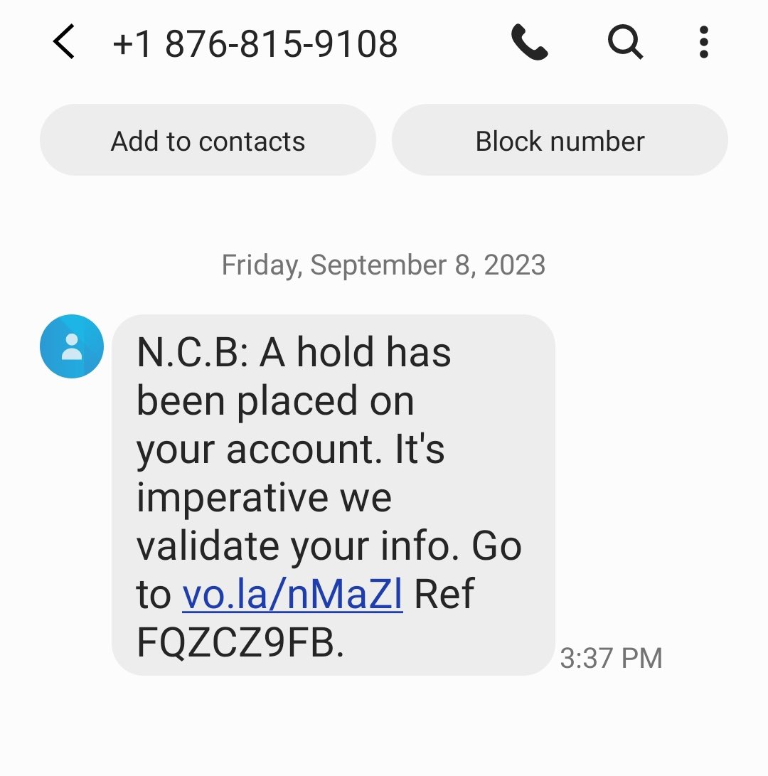 carltongstew's tweet photo. I’m not even an NCB Customer 😵‍💫😵‍💫😵‍💫😵‍💫 https://t.co/eEdbB9trKz