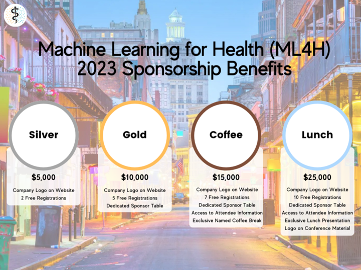 SymposiumML4H's tweet photo. 🔮Propel the future of #AIinHealthcare! Sponsor #ML4H 2023 and be instrumental in fostering a diverse and inclusive research community. Elevate your brand, support rising talents, and champion groundbreaking innovations. #DiversityMatters🗺🤝 

https://t.co/HWrf3BtTJy https://t.co/QQLaVX1mT2