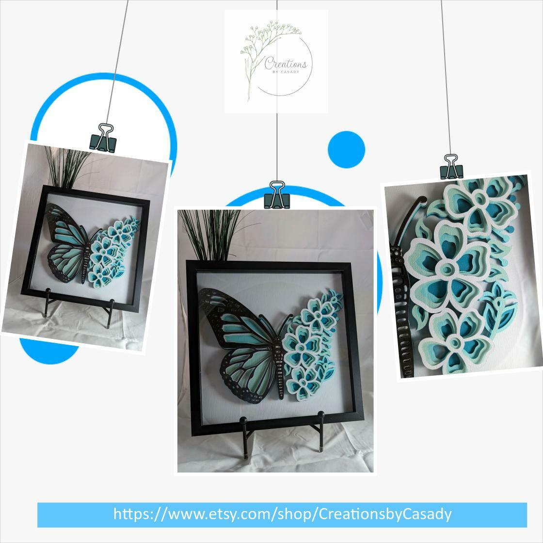 casady_sandra's tweet photo. In stock. Going soon. Layered Butterfly Shadowbox, Butterfly Wall Decor, Butterfly Art, Layered Wall Art, 3D Butterfly Decor only at $49.00.. 
https://t.co/VfUetnKwpW
#3dShadowbox #ButterflyDecor https://t.co/jN3Bro4NoJ