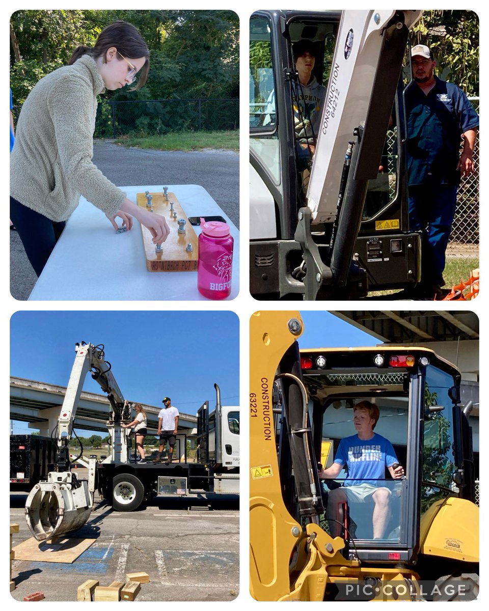 Thanks, <a href="/CityKnoxvilleTN/">City of Knoxville</a> Public Works for private demonstrations today for sixty STEM 2 students learning about urban planning! <a href="/LNSTEMAC/">L & N STEM Academy</a> <a href="/EastTNSTEMHub/">East TN STEM Hub</a> #865academies <a href="/KnoxSchools/">Knox County Schools</a> <a href="/CTE4KCS/">Knox County CTE</a>