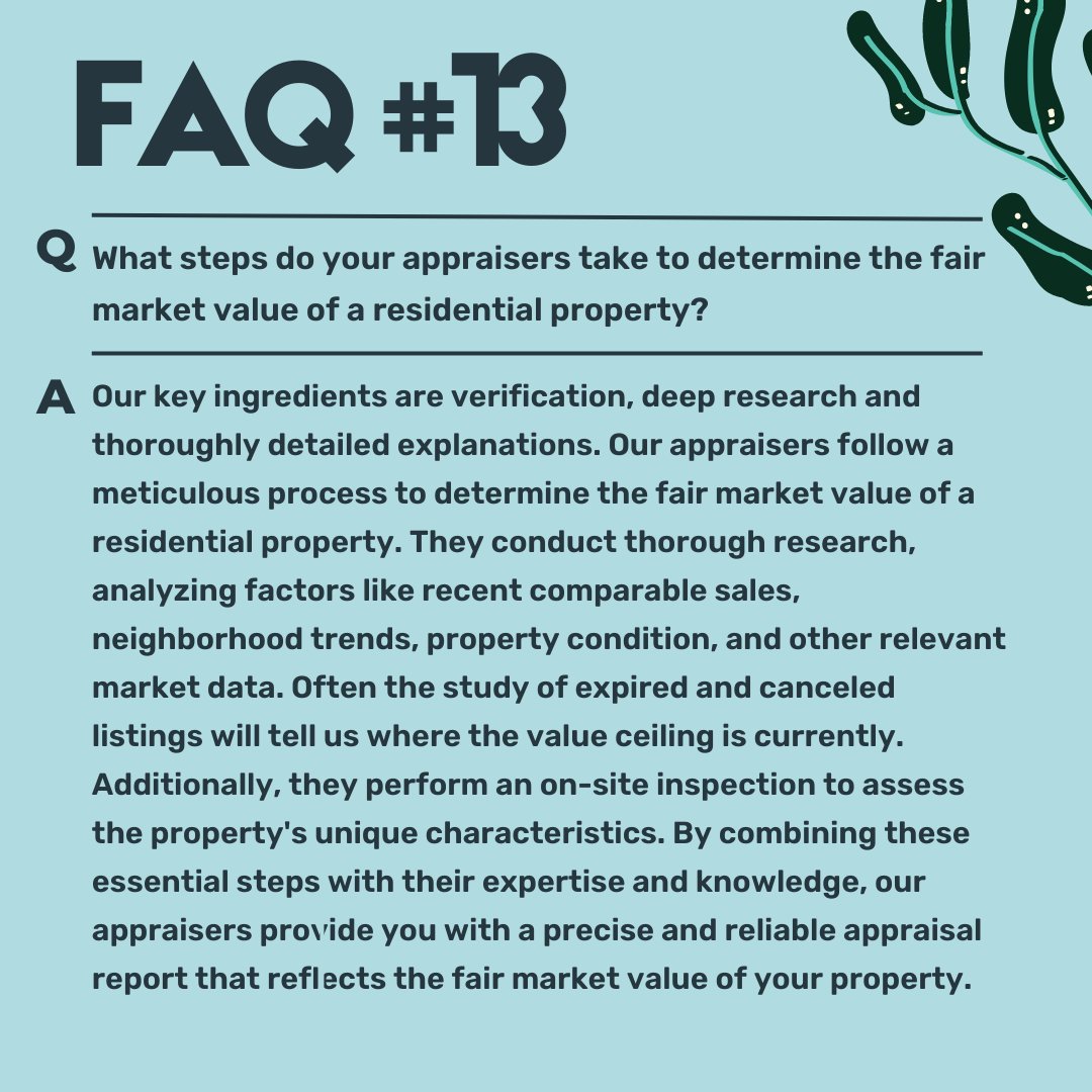 Aladdin Appraisal FAQ 13: What steps do your appraisers take to determine the fair market value of a residential property?
#FairMarketValue #Medford #Arlington #Everett