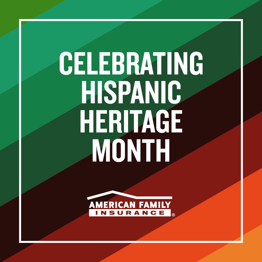 Happy Hispanic Heritage Month! At @AmFam, we’re proud to celebrate and support every dreamer year-round, but we want to especially extend our appreciation for those within the Hispanic community. 
 #iWork4AmFam