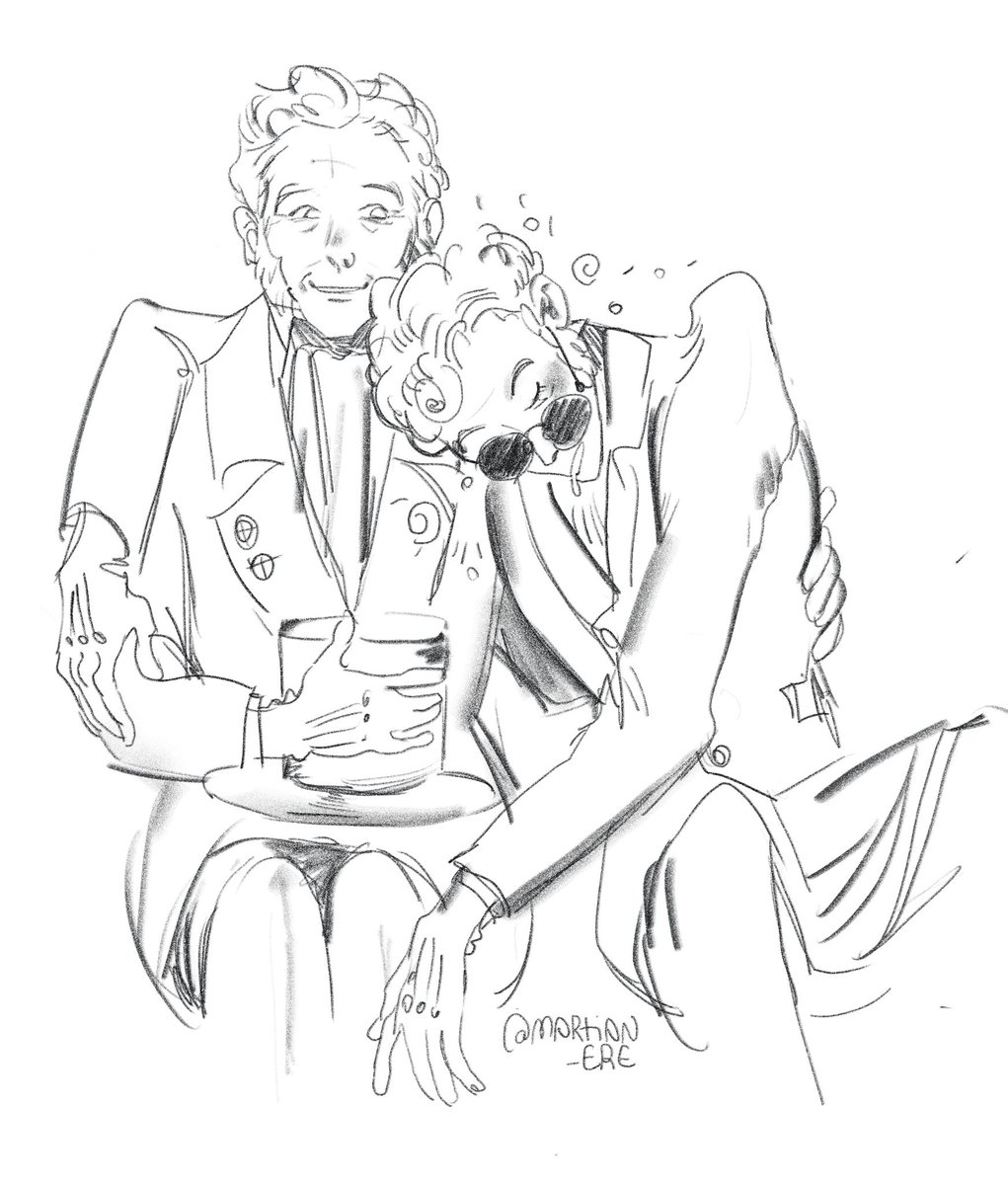 #goodomens the grave yard episode except Crowley hasn't been sent to hell