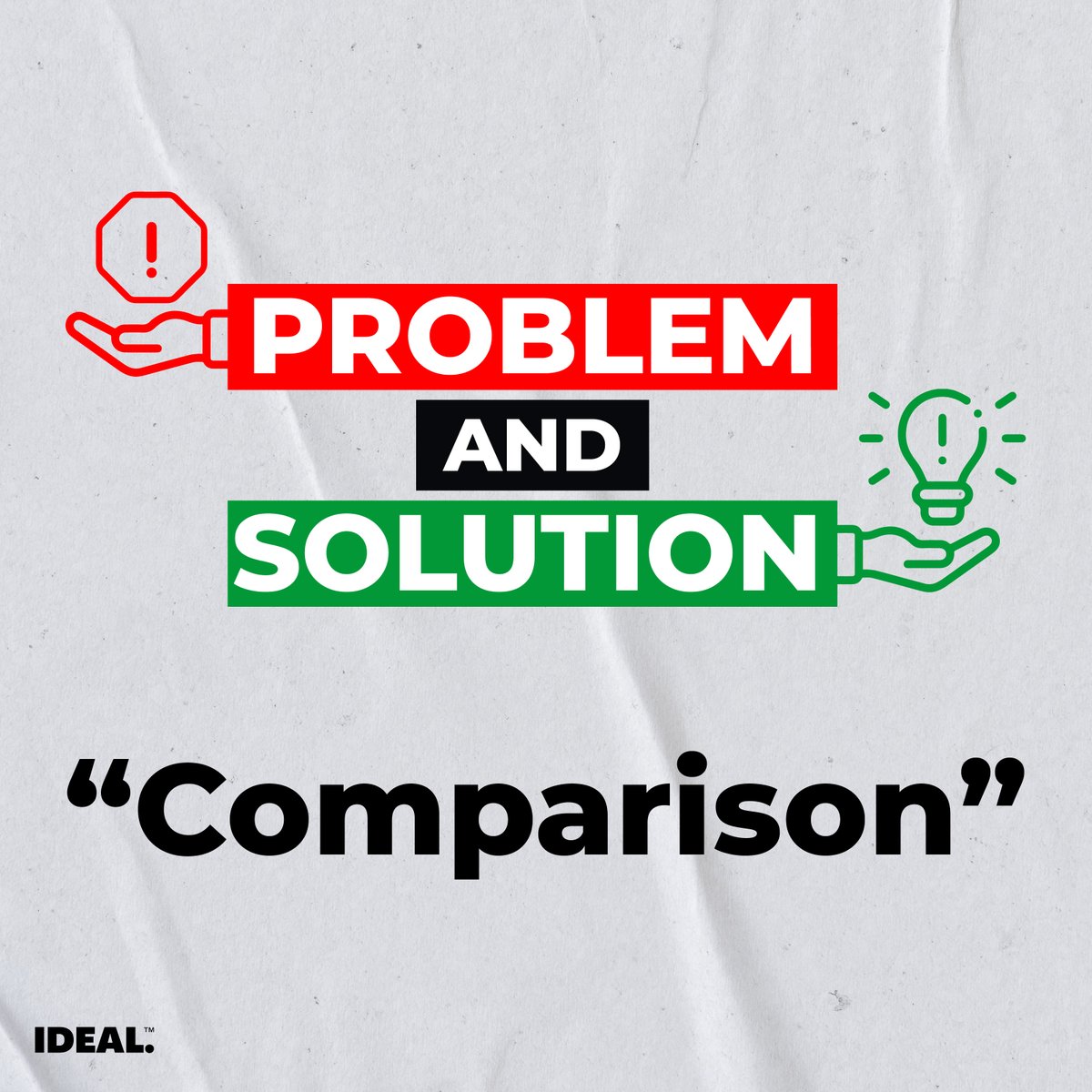 fgmbtalkshow's tweet photo. Problem vs Solution🧠
Constantly, comparing yourself to others, which can undermine your seld-esteem and well-being❌
Focus on your own journey and progress, rather than comparing yourself to others✅
Tag someone who needs to see this📚📲🔥 https://t.co/JZM4WkFRgW