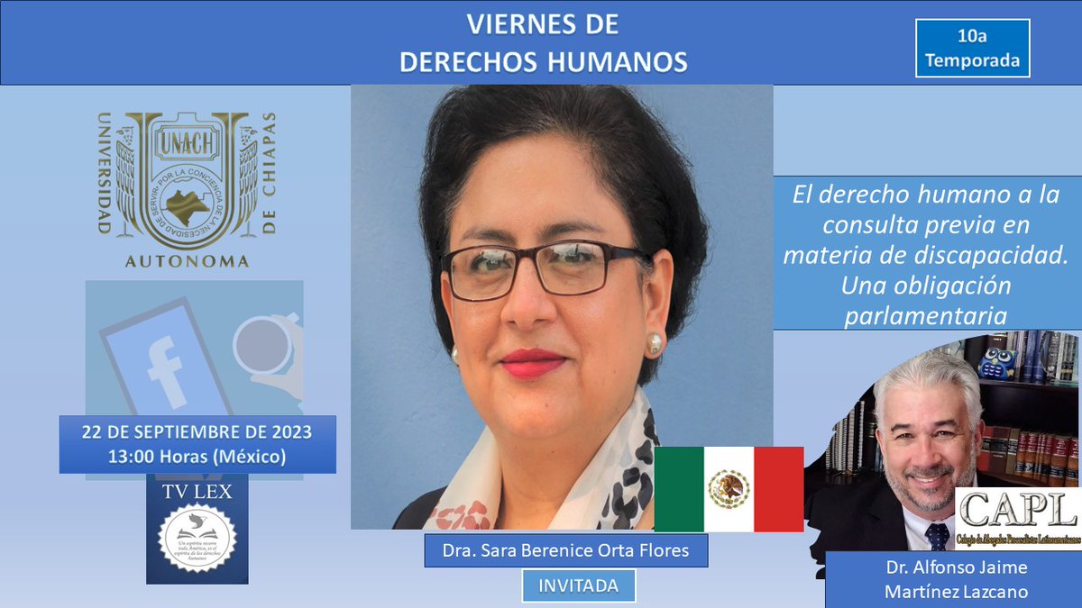 Alflazcano's tweet photo. @comunica_unach @RJP_I @Abogadoscolegio
@TV_LEX_RJPI https://t.co/59tPPiNMCN