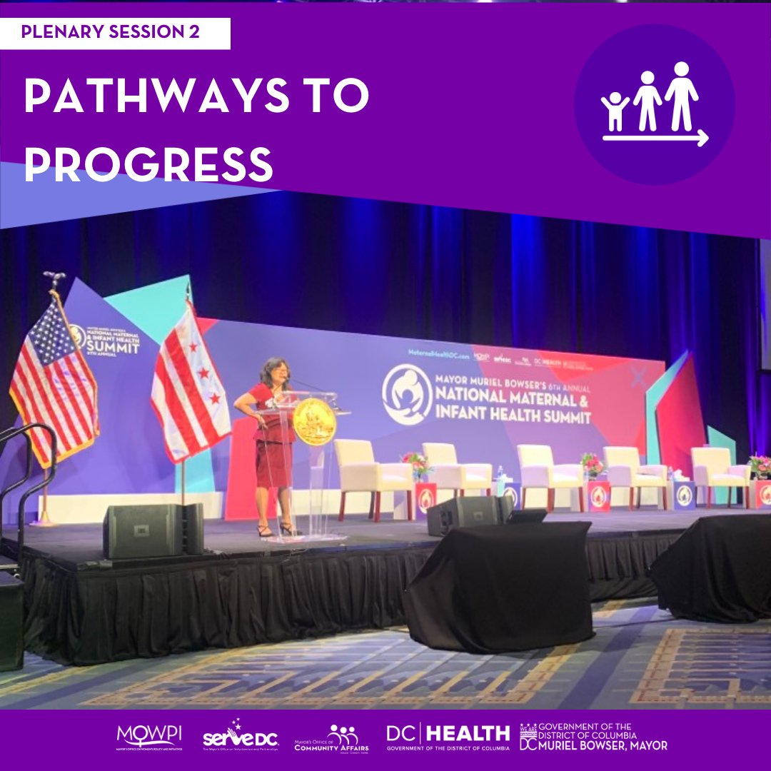 New to this year’s Summit – SparkDC! 💥 These segments in Plenary Session 2 sparked conversations about meeting diverse care needs, including baby care readiness and health, child welfare options, and family economic vitality. #DCMaternalHealth