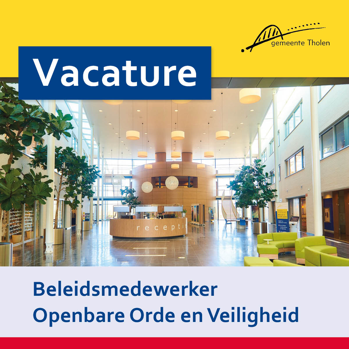Word Beleidsmedewerker Openbare Orde en Veiligheid bij de gemeente Tholen. 💼

🕙 36 uur per week
▶️ Bekijk de volledige vacature op obi41.nl/yckjkpct en solliciteer!
✍️ Je kunt tot en met 4 oktober 2023 solliciteren.

#veiligheid #vacature #gemeenteTholen