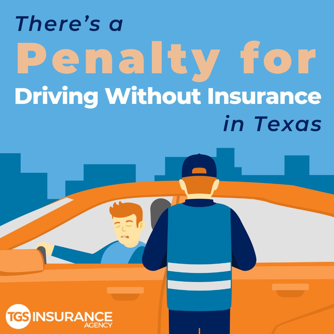TGSInsurance's tweet image. The fines and fees can add up to thousands of dollars 💰 and that's if you don't cause a car accident. 🚗 Give our blog a quick read 🤓 to learn about the penalty for driving without insurance in Texas: bit.ly/48hQ1gS 👈 #autoinsurance #tgsinsurance