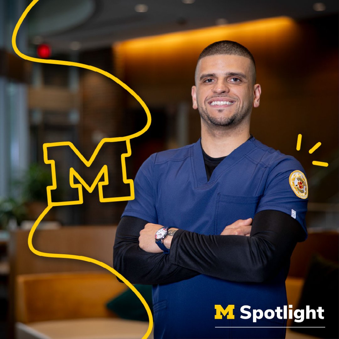 Thanks to the generosity of donors who gave to the Go Blue Guarantee, nursing student Josh Truchan’s journey at U-M was made possible. Give today &amp; help more students become the difference-makers of tomorrow: myumi.ch/W2nGJ