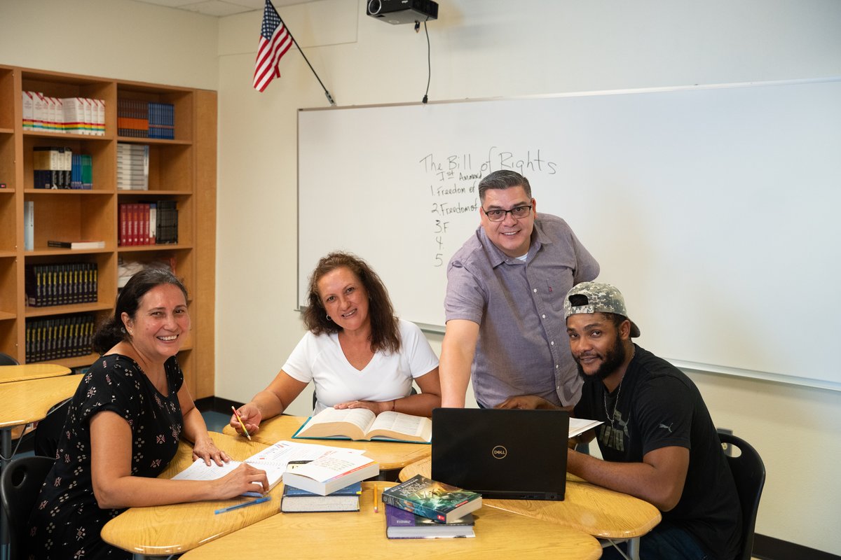 IrvingISD's tweet photo. Did you know #myIrvingISD has an @AELIrvingISD program? AEL is a FREE program with various offerings for adult learners. Students can take classes to obtain their GED, learn English and more! To learn about this program, visit https://t.co/bVxhjIZVmE. #NationalAELWeek https://t.co/JEOMa2prk6